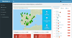 Desktop Screenshot of meteoradio.es